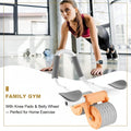 2-in-1 Abs Roller Wheel for Workouts