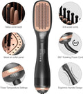 Ionic Hot Air Brush Hair Straightener & Volumizer – 3 Heat Settings